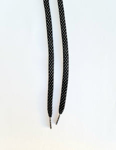 Reflexskosnören svarta