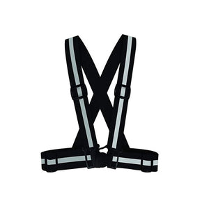 Reflexväst/Reflexsele svart