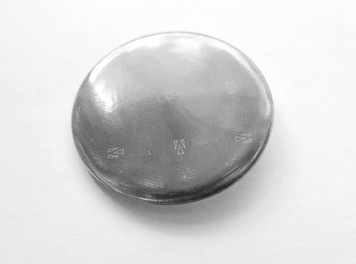 reflexbadge grå