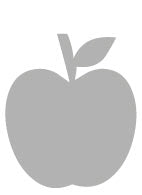 vinylreflex äpple stryka-på-reflex